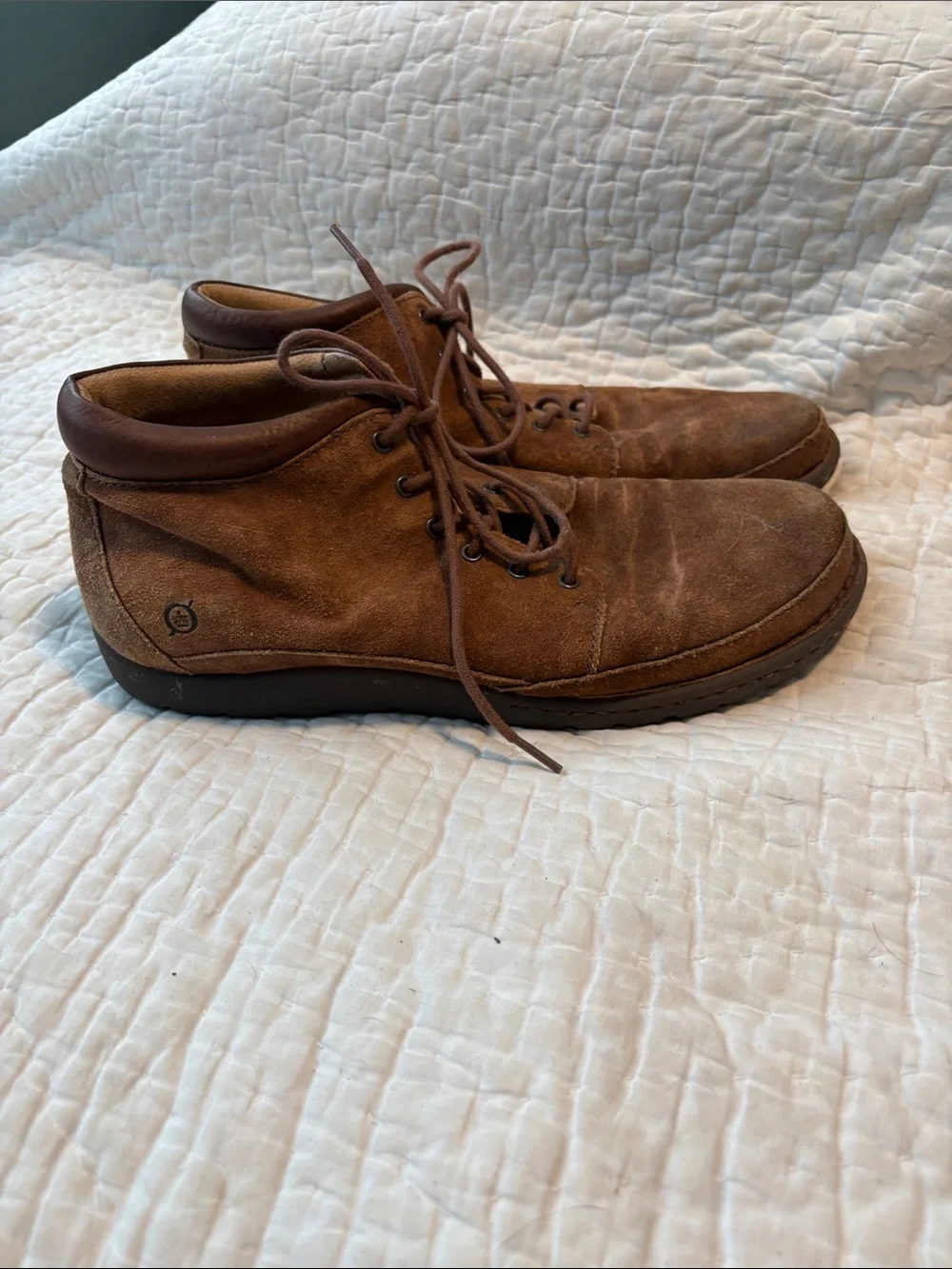 Born Men's Brown Suede Chukka Boots